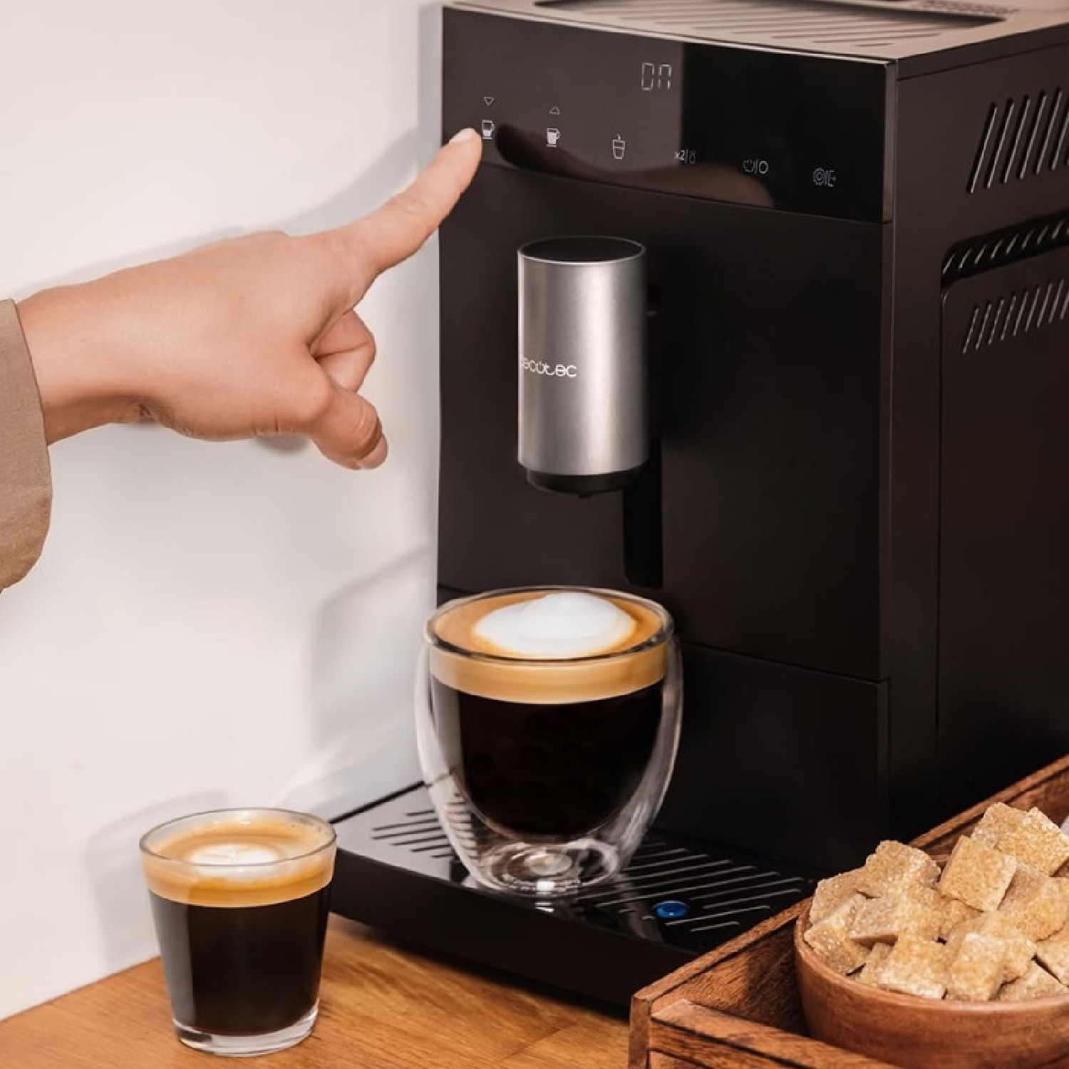 Cecotec Cafetera superautomática Cremmaet Compact