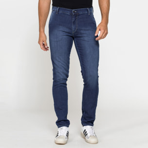 JEANS CHINO MOD. 724 RELAX IN DENIM PLAY ELASTICIZZATO