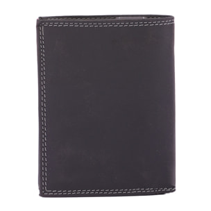 Portafoglio  da uomo In Vera pelle Made in Italy 10x13x3 cm