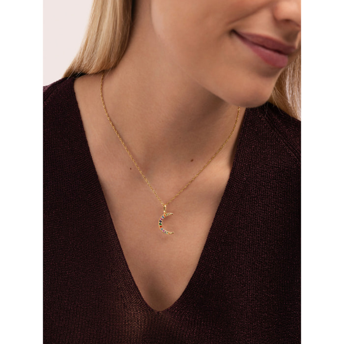 Charm Luna Colors Placcato Oro