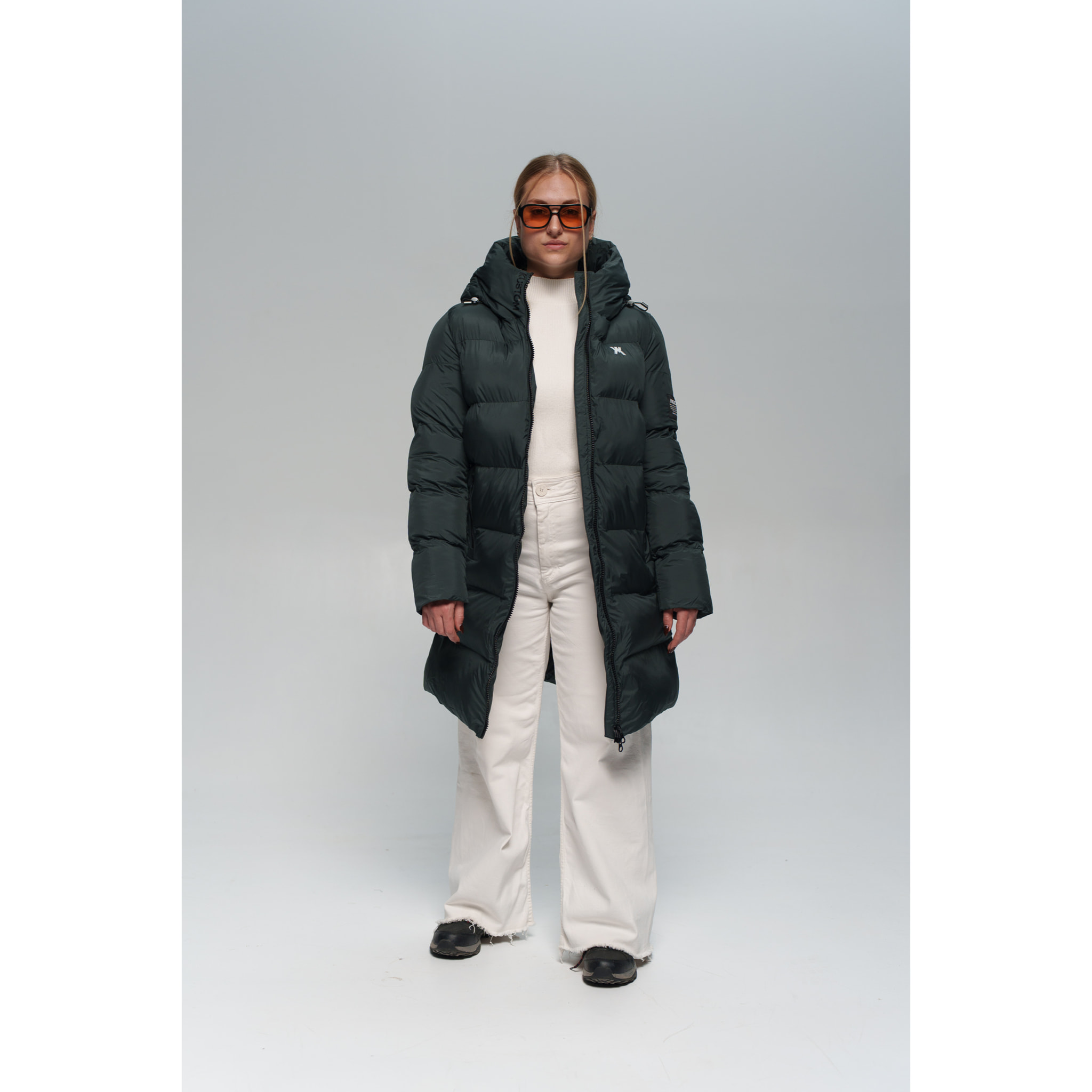 Giacca donna KUSTOM URBS-3W - Verde oscuro