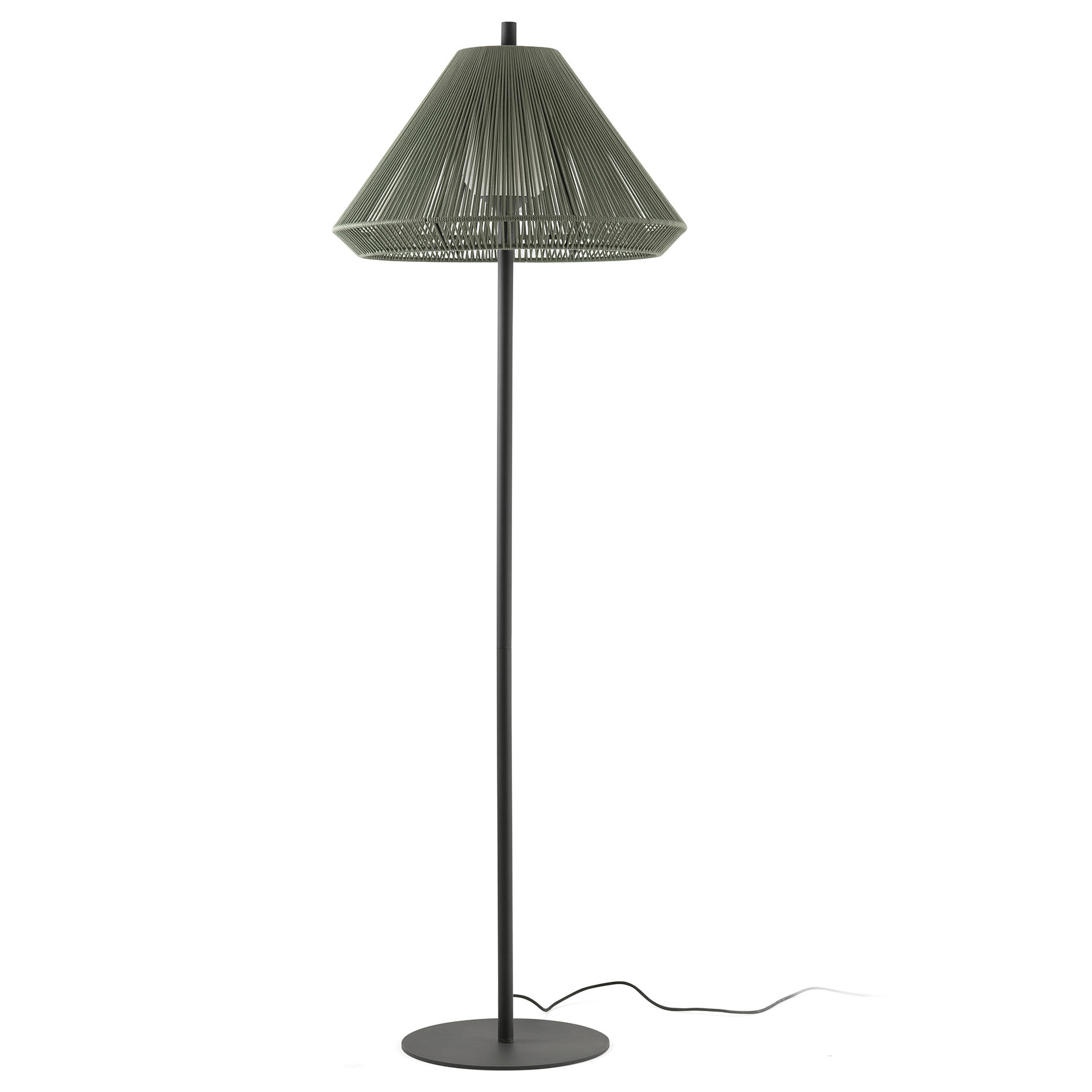 SAIGON OUT C70 Lampadaire vert olive 2M