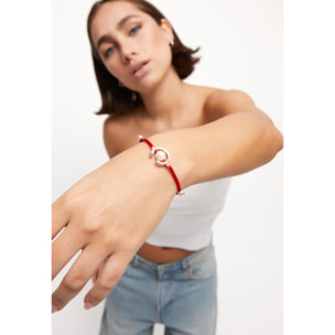 Pulsera SER DIFERENTE ROJO M