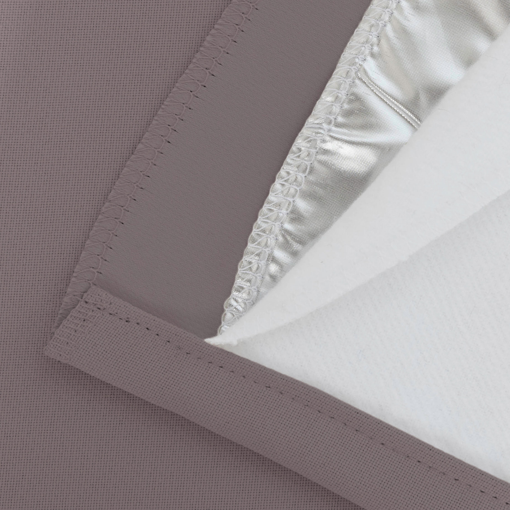 Rideau Phonique Occultant et Thermique 'MOONDREAM' - Gris souris