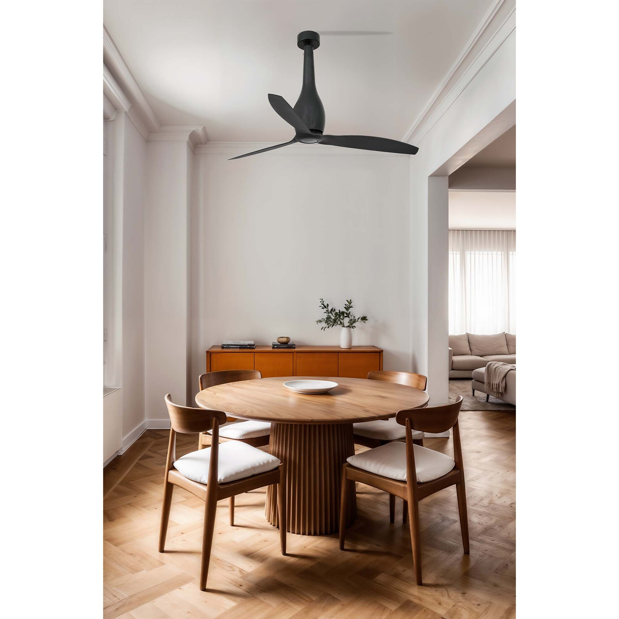 ETERFAN M Ventilateur noir mat DC