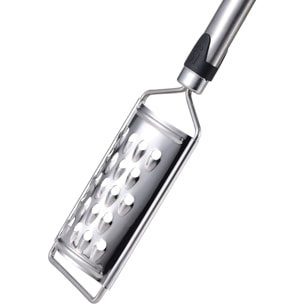 Rallador 23,5 x 8 cm acero inoxidable, manual resistente multiuso expert san ignacio
