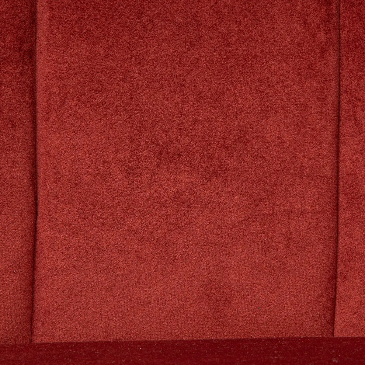 Banquette "Naova" - 2 places - velours - rose terracotta