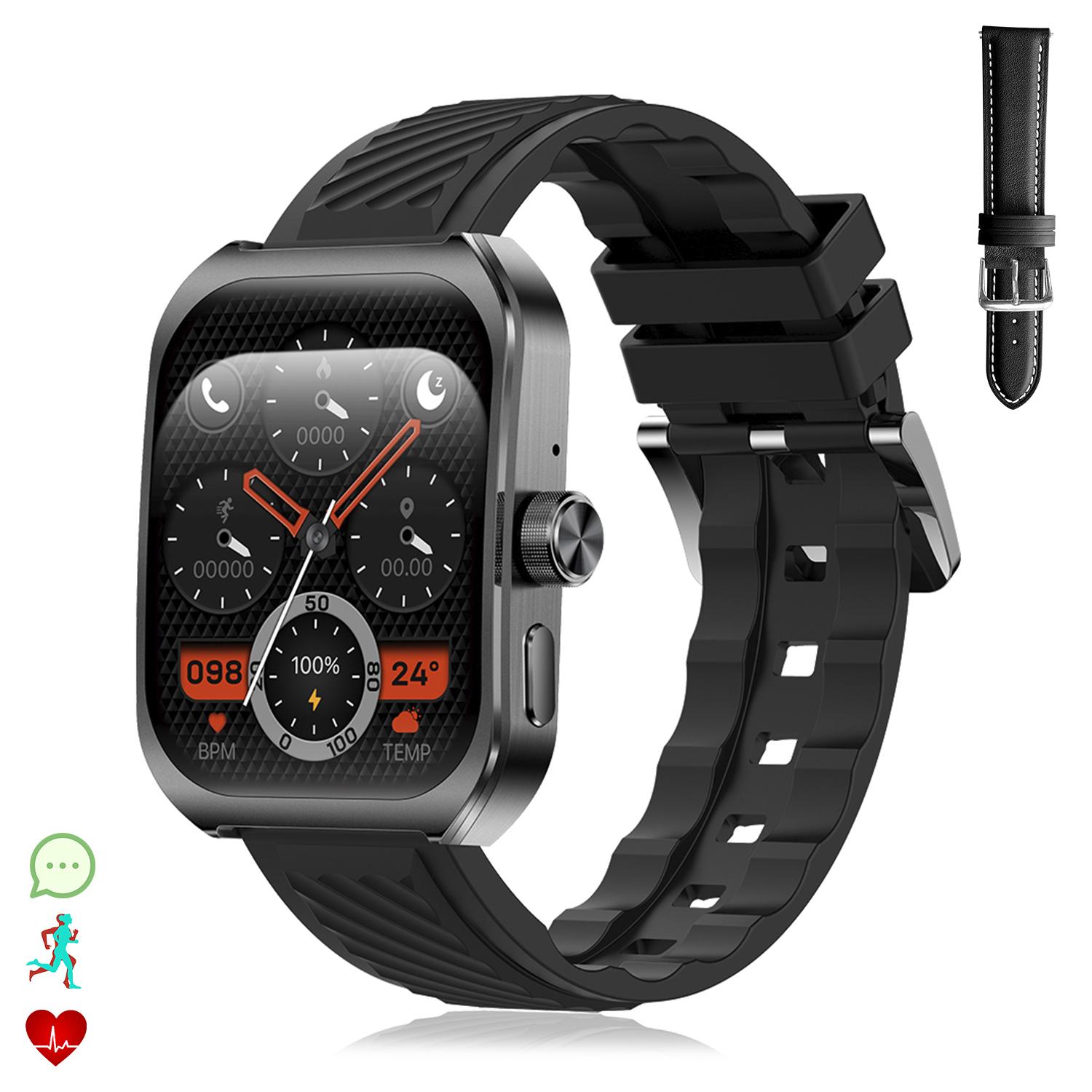 Doppio bracciale Smartwatch Z88 Pro. Funzioni outdoor, chiamate BT, notifiche push. Funzioni sportive + salute.