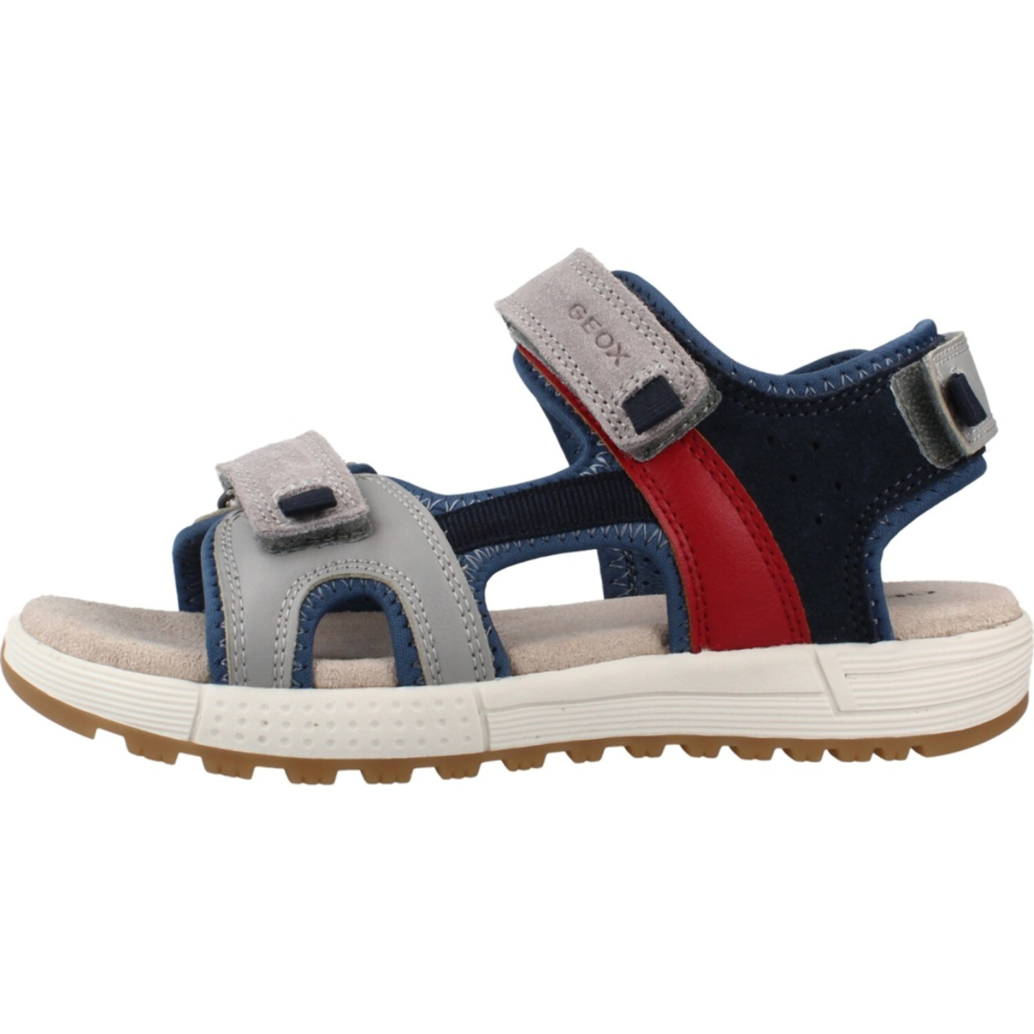 Sandalias Niño de la marca GEOX  modelo J SANDAL ALBEN BOY GRIS