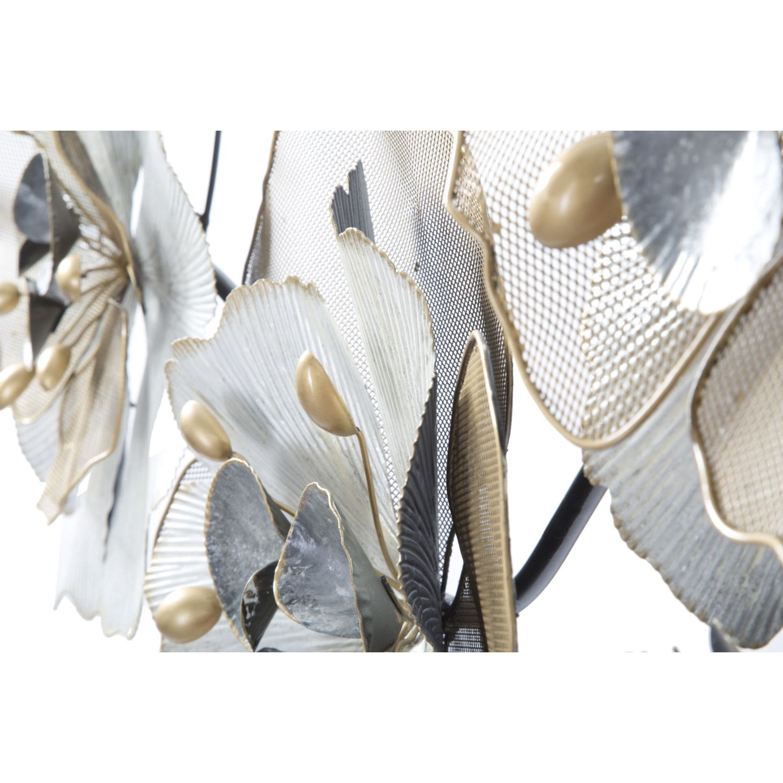 PANNELLO IN FERRO FLOWERY CM 116,5X8X58