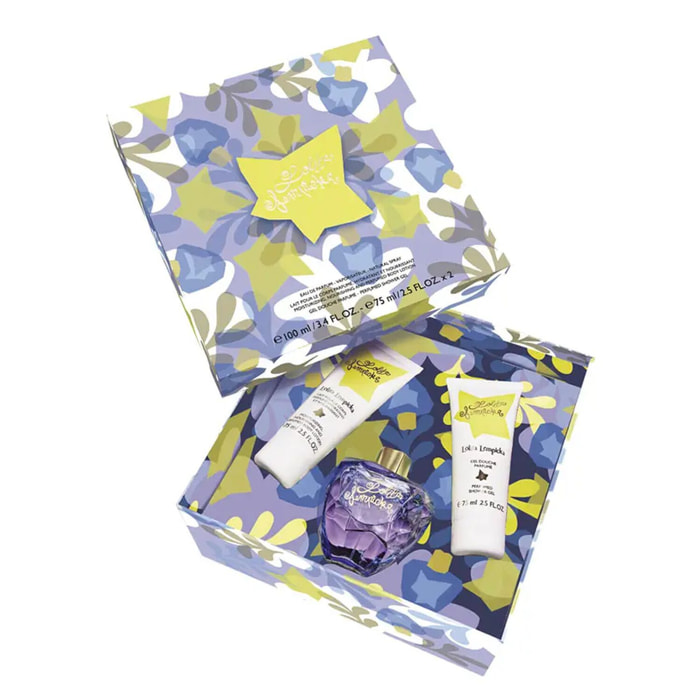 Mon Premier Parfum - Coffret Eau de Parfum 100ml + Lait corps 75ml + Gel Douche 75ml