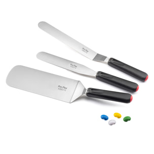 Pro Flex - Juego de 3 espátulas para la panadería