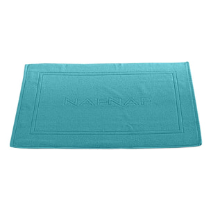 Tapis de bain CASUAL - coton 750 g/m2 - coloris turquoise
