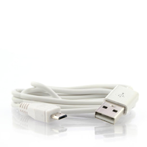 Cable plano micro usb 2.0 1m