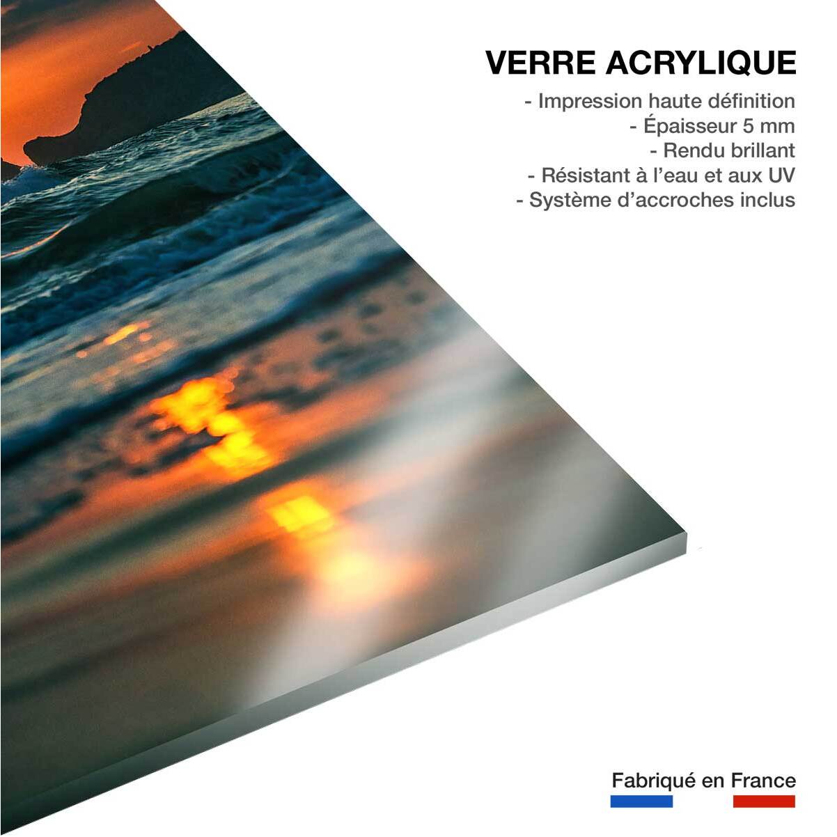 Tableau sud ouest les deux jumeaux  Tableau plexiglas