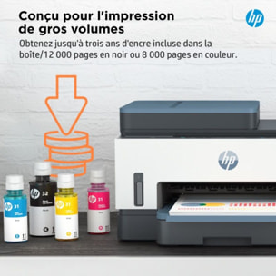 Imprimante jet d'encre HP Smart Tank 7306