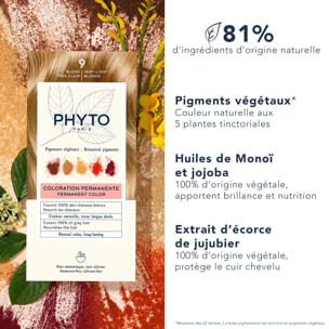 Coloration - Kit Coloration Permanente - 9 Blond Très Clair