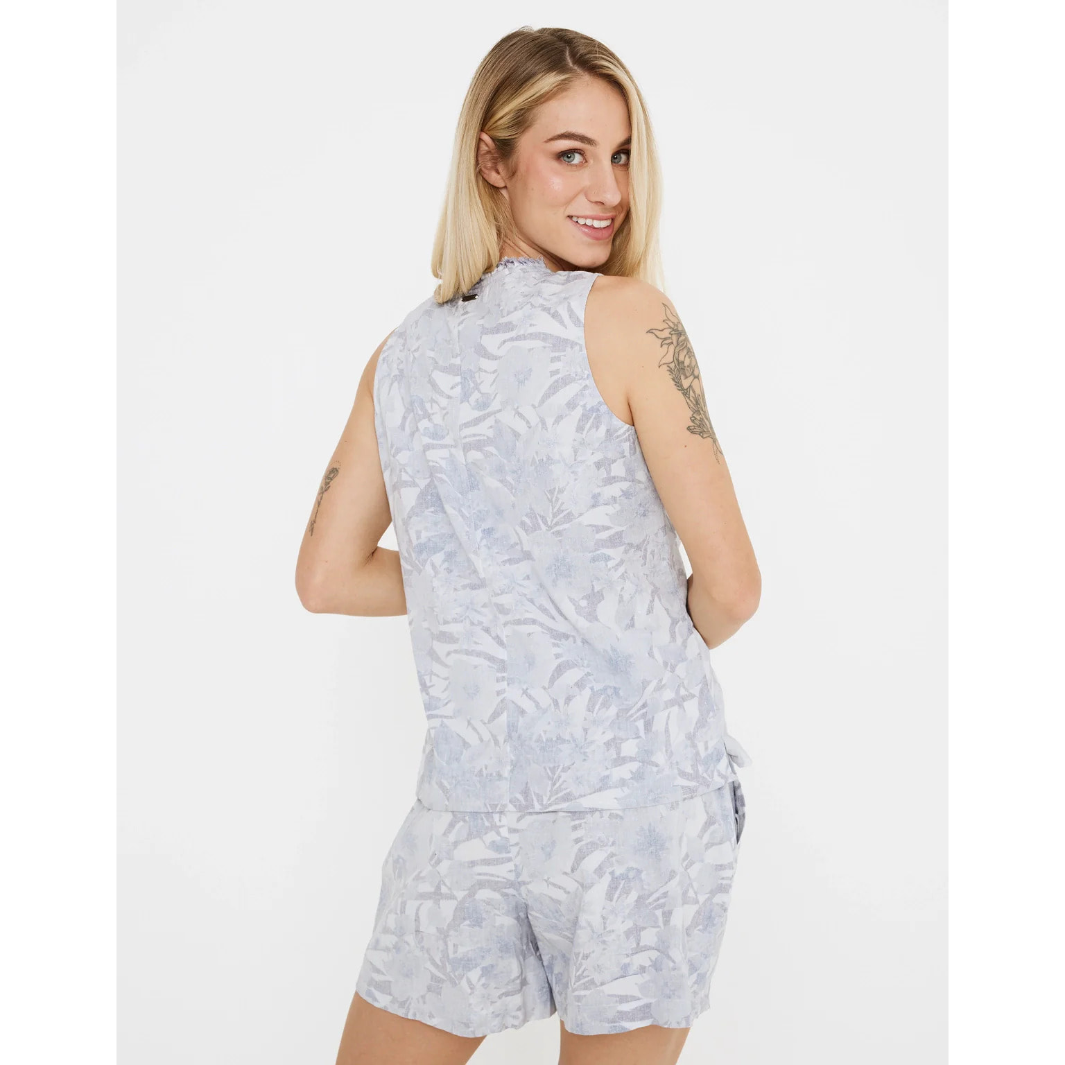 Camiseta Tirantes Estampada Algodón - Krimer