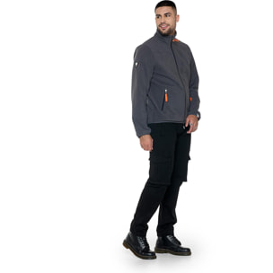 Pantalón cargo hombre Leone 1947 Apparel Soft Basic puños elásticos bolsillos
