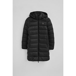 Chaqueta Salima Embroidery negra con logo Rigby Go