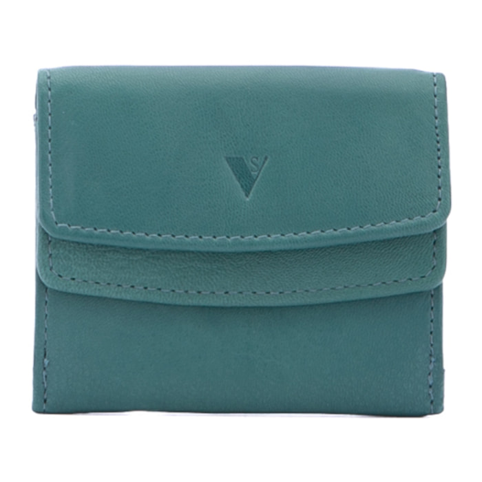 Portafoglio  da donna ecopelle Prodotto Vegano 9x8x2 cm