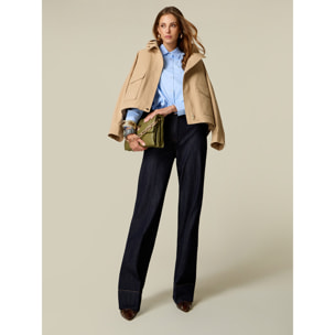 Oltre - Jeans a palazzo - Blu