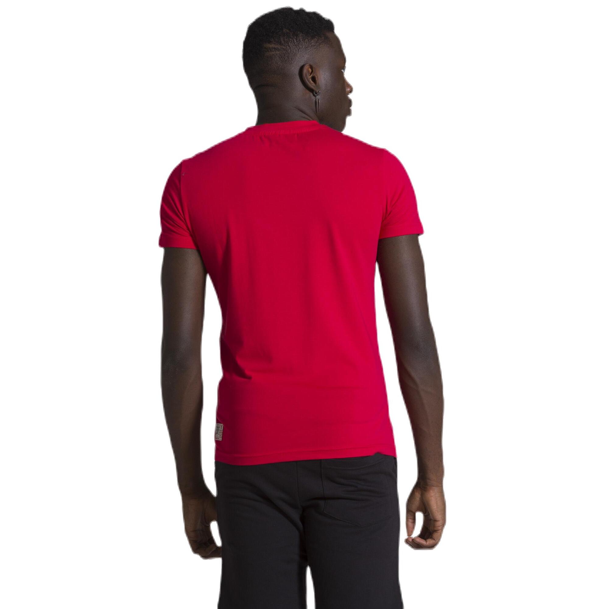 Camiseta de hombre Leone Basic de algodón de manga corta