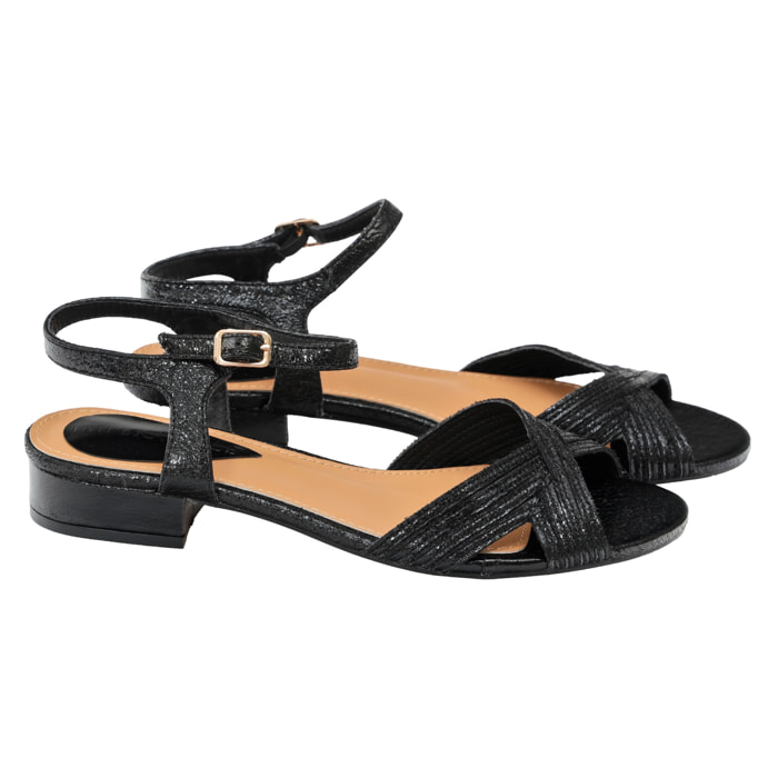 Sandali cinturino regolabile - tacco 3,0 cm