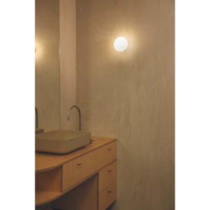 NUBO 120 Lampada da parete/plafoniera bianca