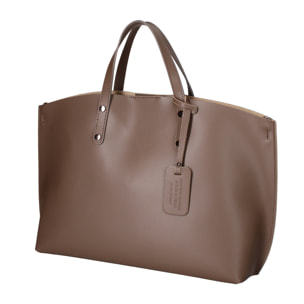 Borsa a mano da donna - Modello Lumena - Vera pelle - 48.0 x 31.0 x 11.0 cm