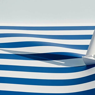 Affiche encadrée voilier graphique Affiche + cadre en métal - Noir