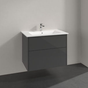 Set meuble avec vasque Finero Villeroy & Boch 80cm Gris brillant