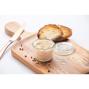 LOT DE 6 -Foie gras de canard entier 60g France