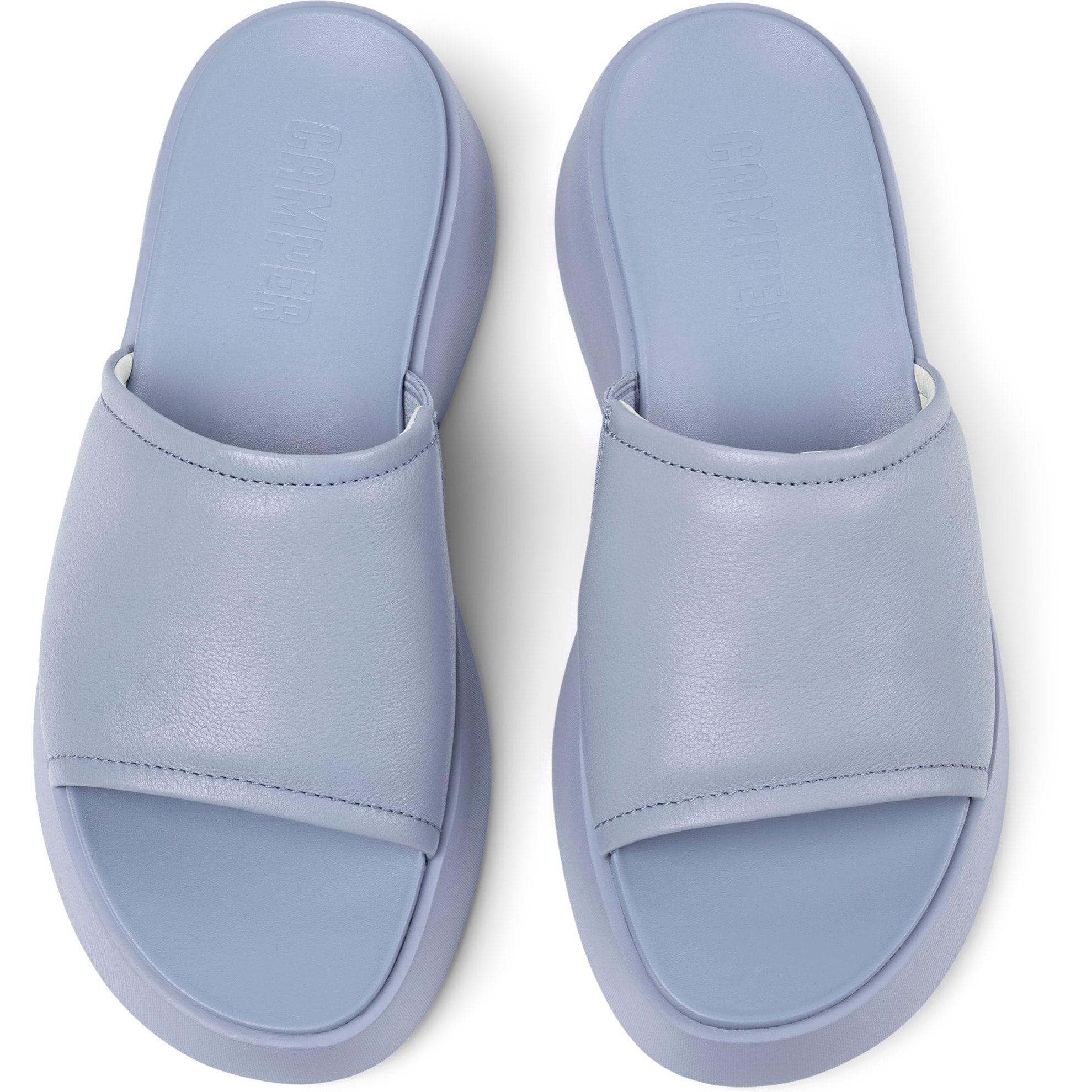 Sandalias - CAMPER Tasha - Azul - Cuero liso