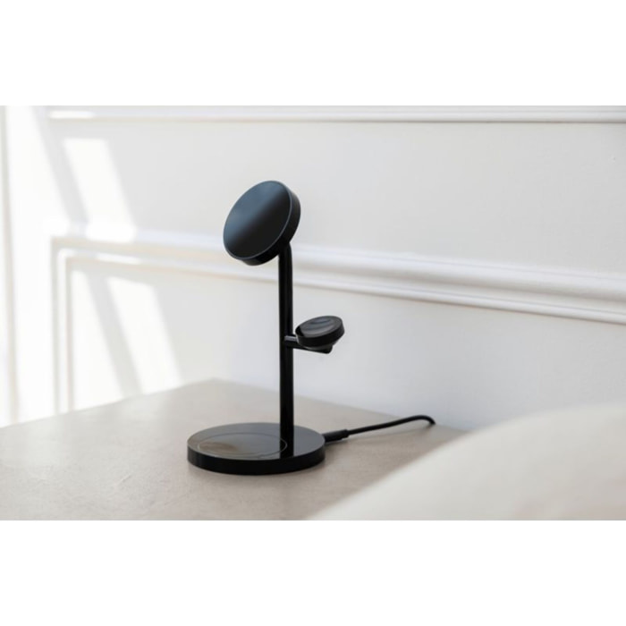 Chargeur CASYX 3 en 1 Charge rapide Qi2 noir