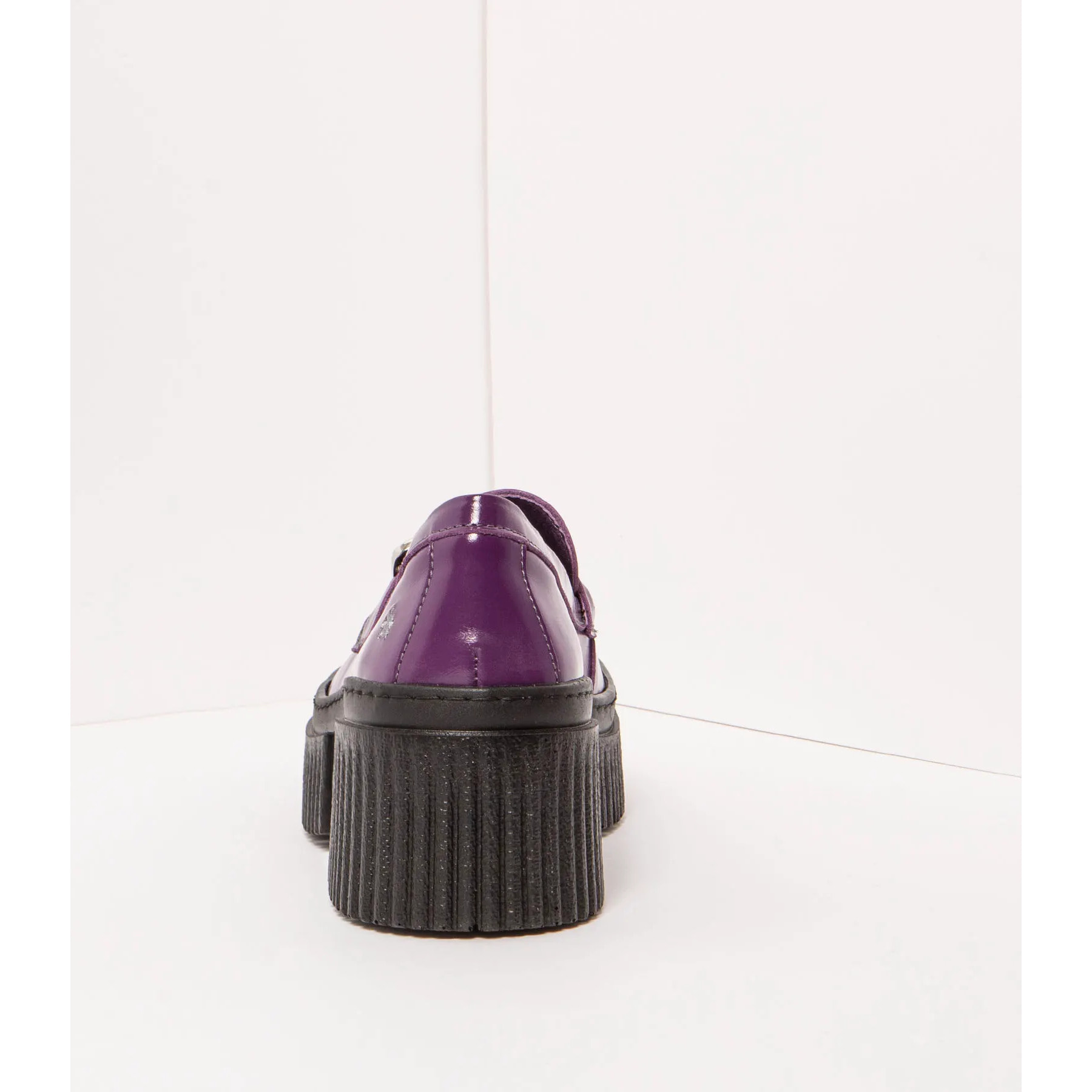 Zapatos con tacón 1372 NAPPA SHINNY PURPLE/YORK color Purple