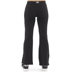Leggings da donna con gamba a campana e spacchi "Never Without"
