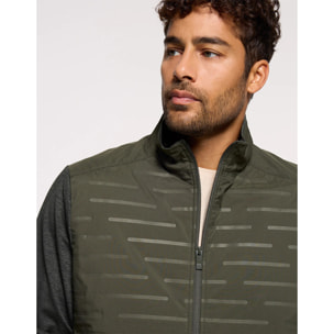 Chaqueta Ligera con Cremallera Caqui - Phu