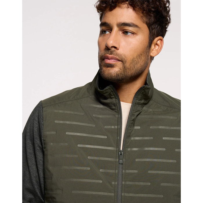 Chaqueta Ligera con Cremallera Caqui - Phu