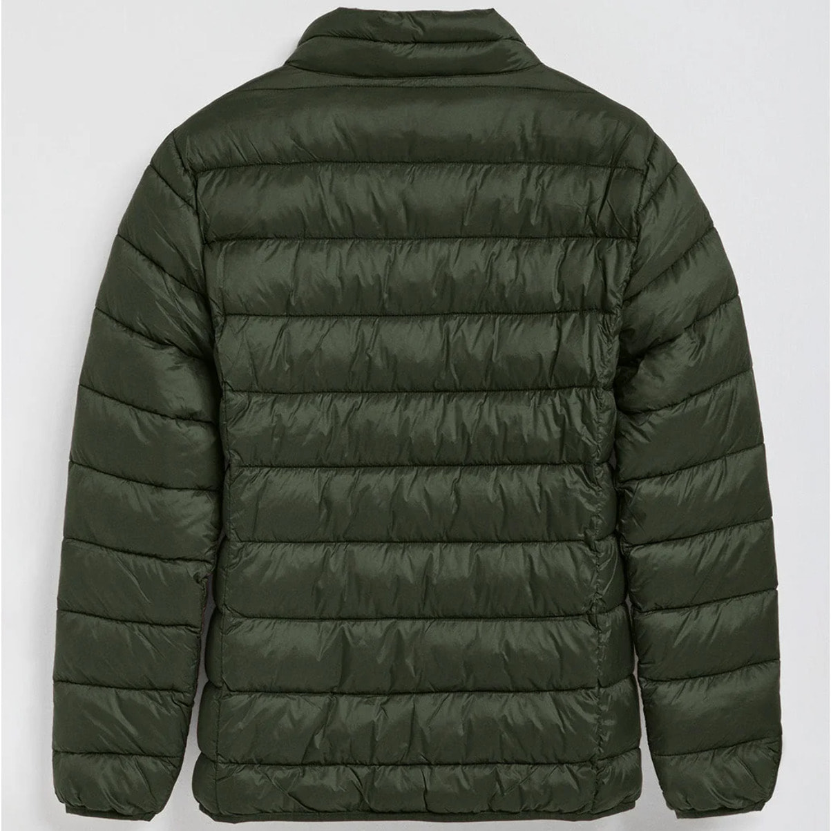 Chaqueta Chase ultralight verde oscuro con parche Rigby Go