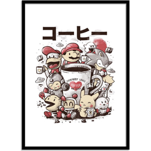 Affiche - Coffee and games - EduEly