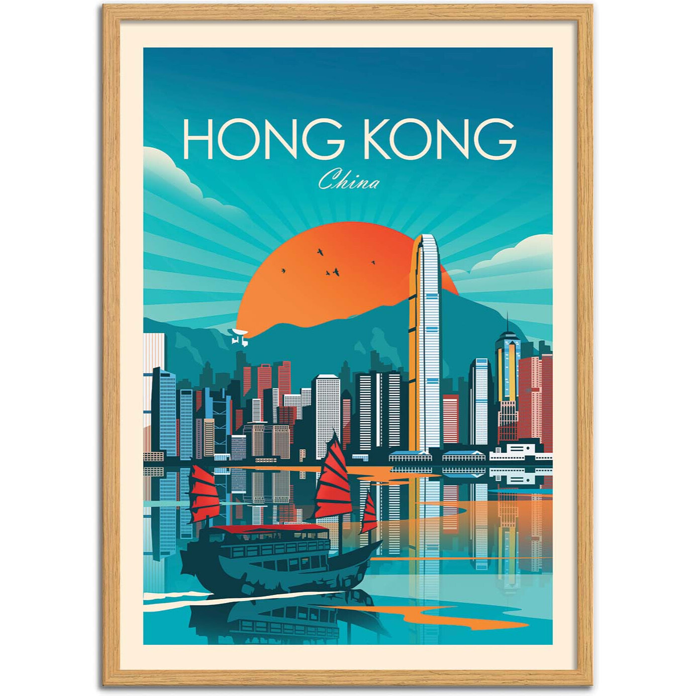 Affiche - Hong Kong - Studio Inception