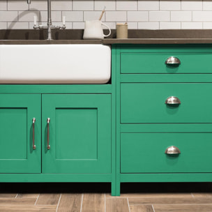 Rouleau adhésif décoratif Vinyle au Mètre - Turquoise - Sticker Lavable Imperméable Mur Cuisine Meubles
