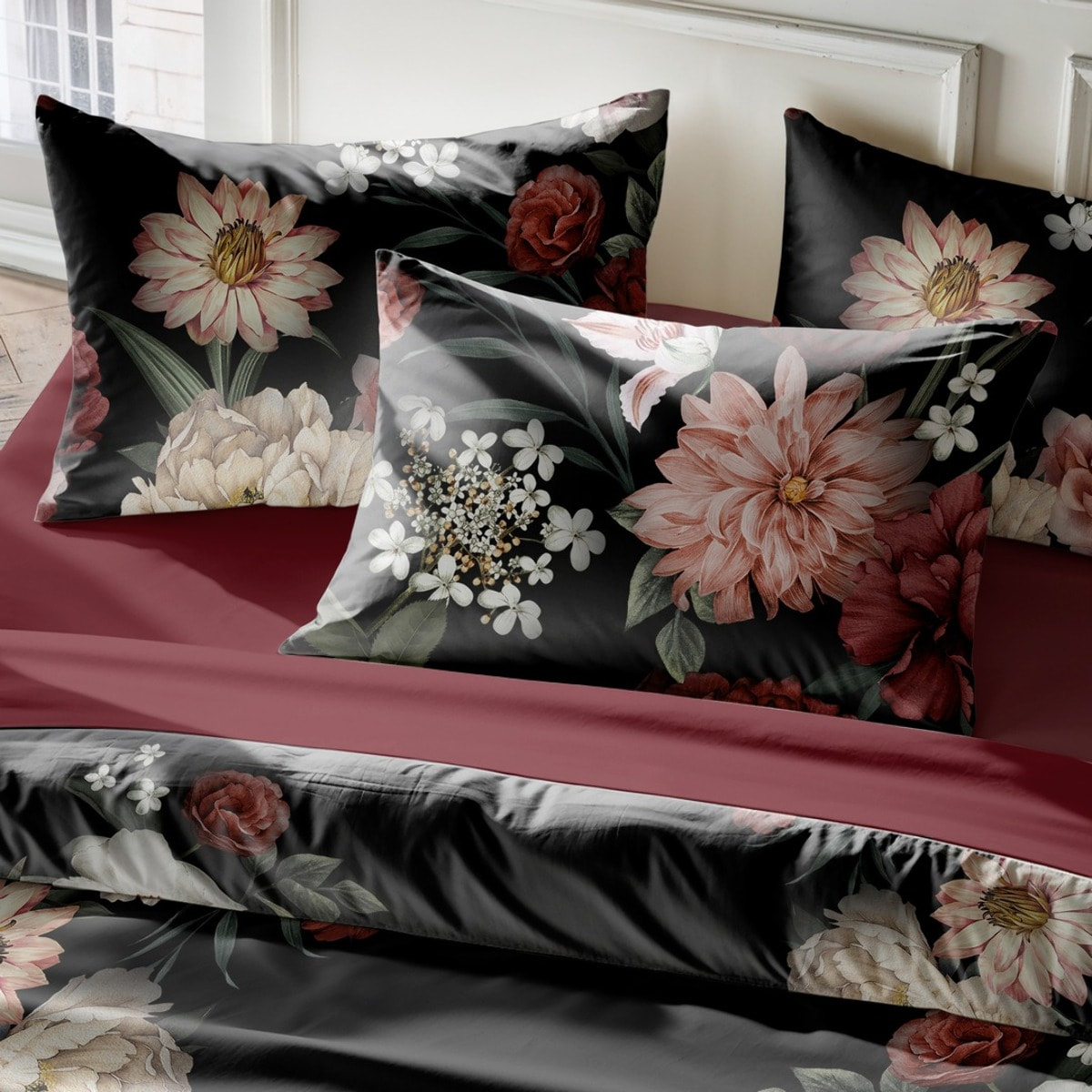 Funda de Almohada Ombra Negro