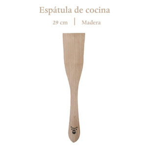 Espátula de cocina h.29cm en madera scalpers home