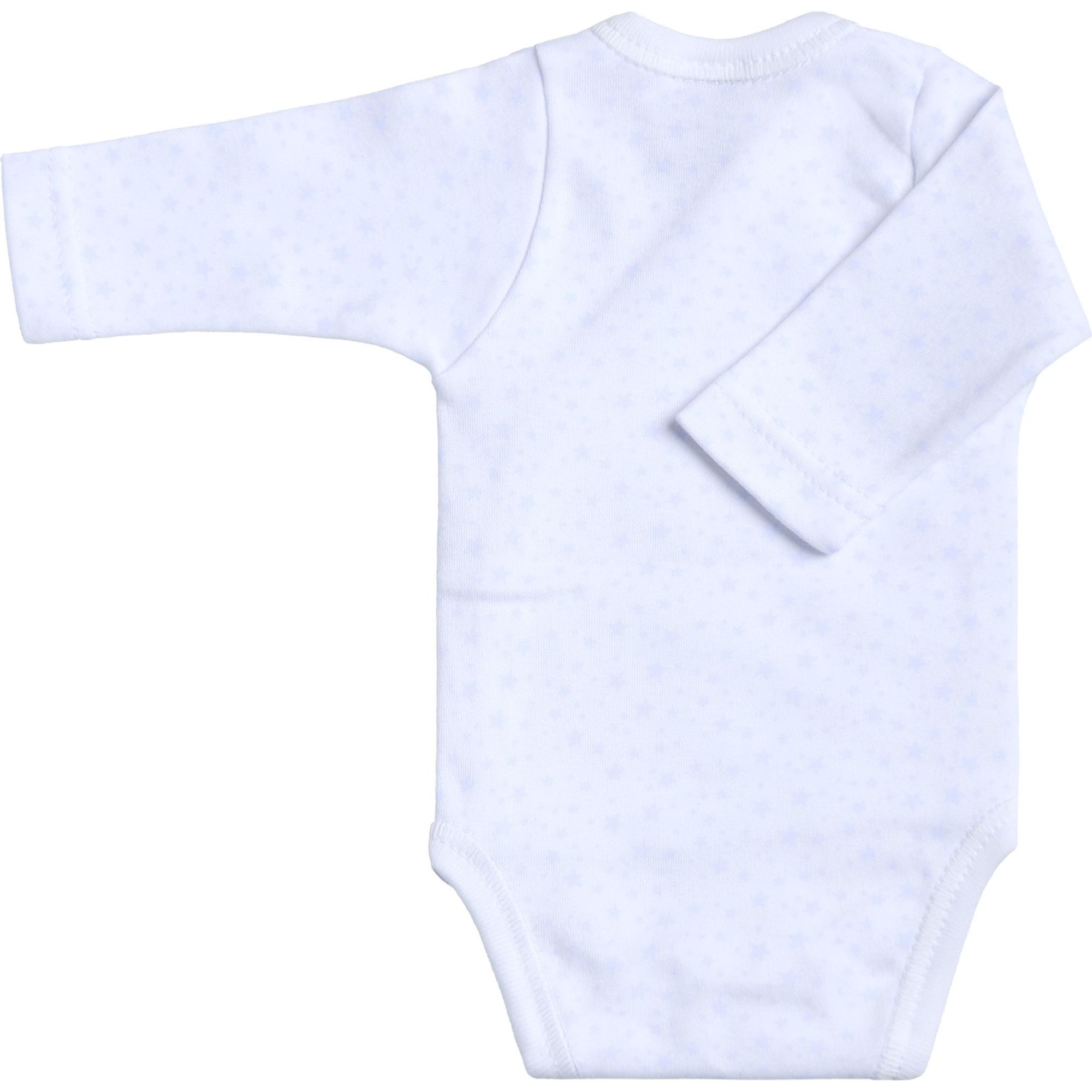 Body bebé manga larga cuello puntilla