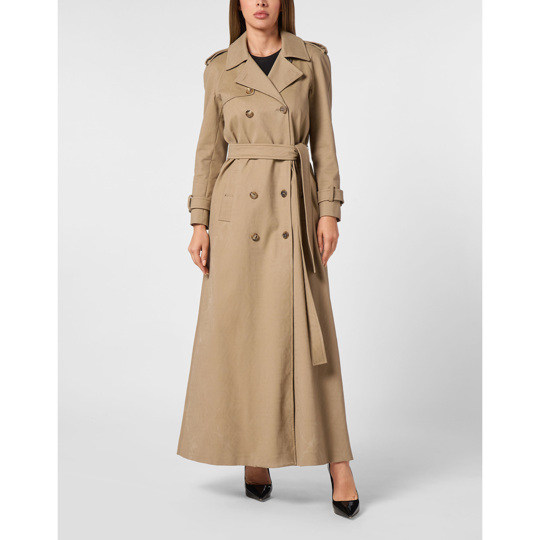 PHILIPP PLEIN Trench Coat MONOGRAM