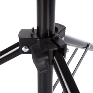 Supporto treppiede in alluminio per proiettori. Altezza di 1,02 metri.