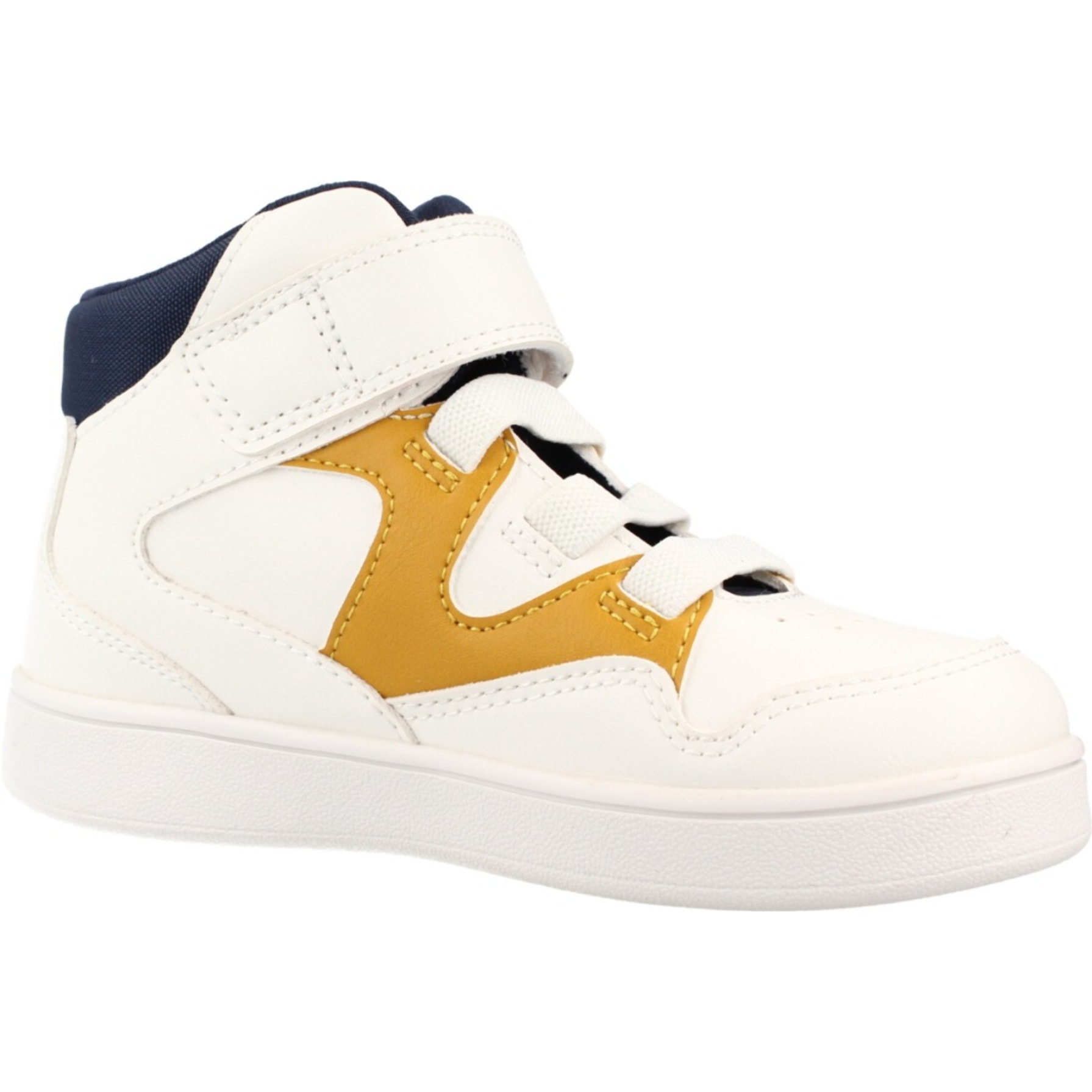 Zapatillas Niño de la marca GEOX  modelo B665LB 000BC B ECLYPER BLANCO