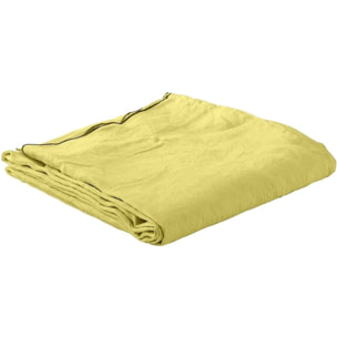 Drap Plat 240x300cm 100%lin LavÉ 160g Poire